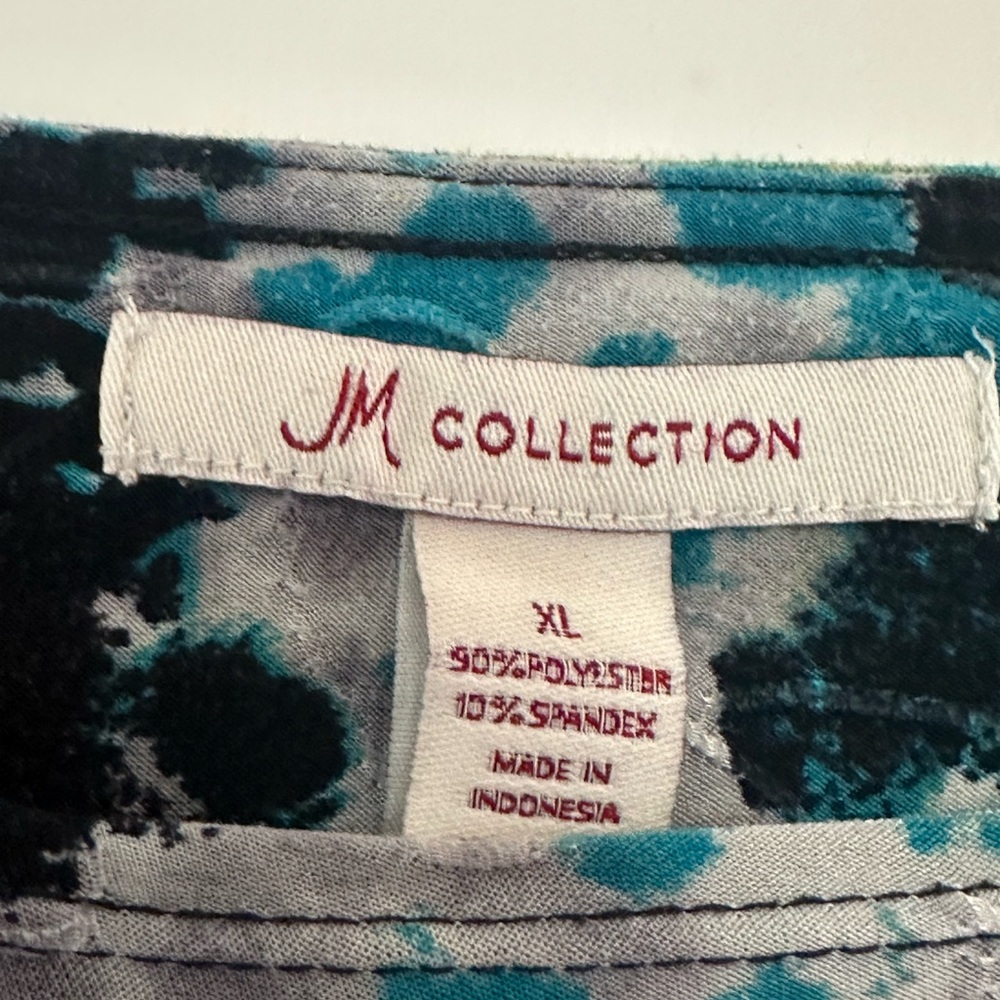 JM Collection Blouse, XL, Women's